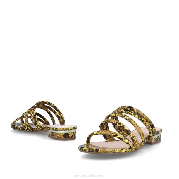 castello sárga Menbur nők alkalmi elegáns cipő 242F3179