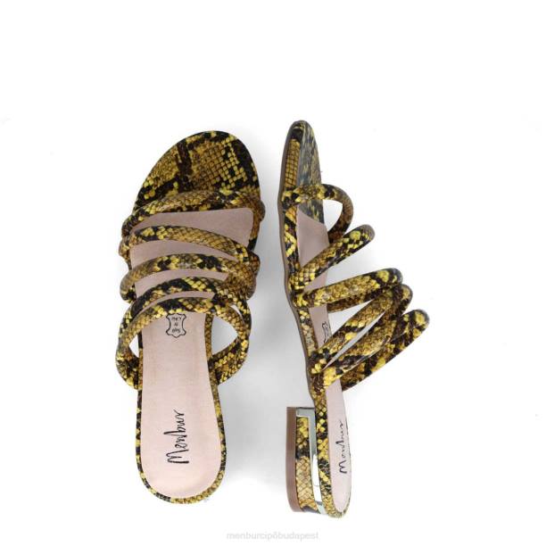 castello sárga Menbur nők alkalmi elegáns cipő 242F3179
