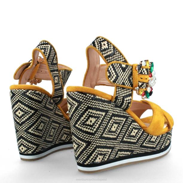 castello sárga Menbur nők alkalmi elegáns cipő 242F3193