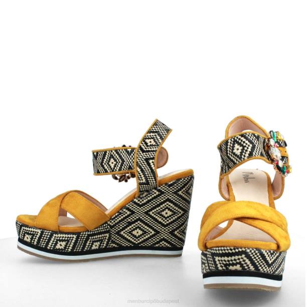 castello sárga Menbur nők alkalmi elegáns cipő 242F3193