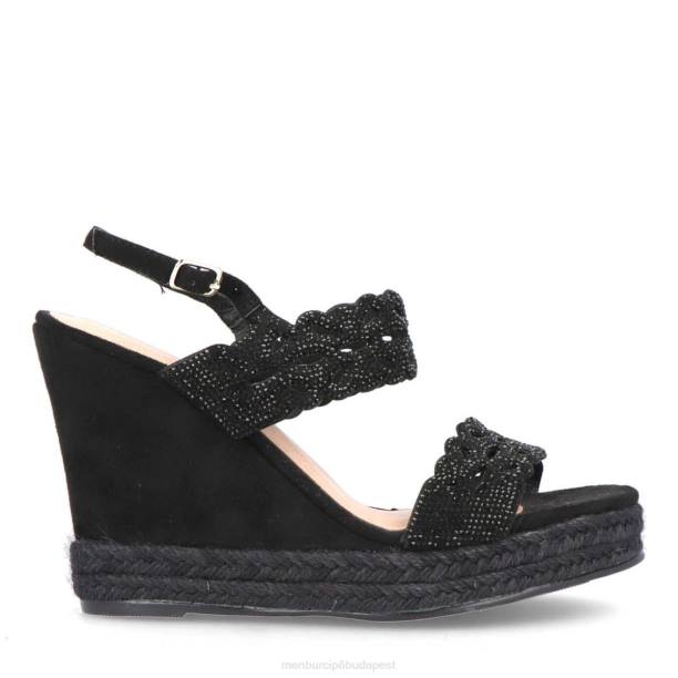 lombardo fekete Menbur nők alkalmi elegáns cipő 242F523