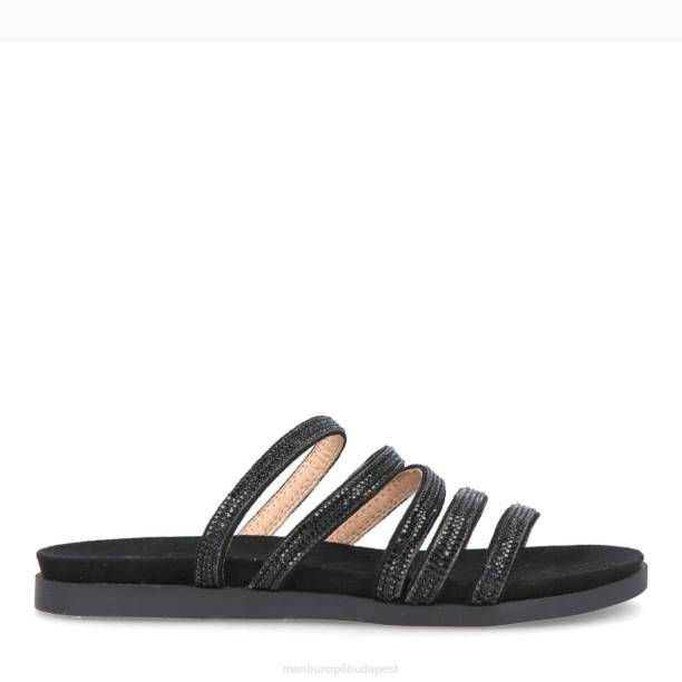 lorino fekete Menbur nők alkalmi elegáns cipő 242F3182