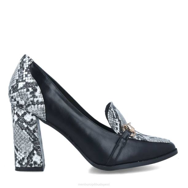 lupia fekete Menbur nők alkalmi elegáns cipő 242F404