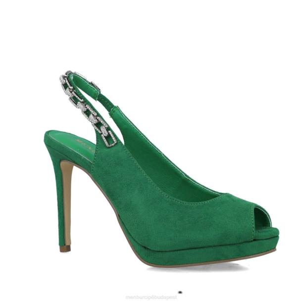 monoceros zöld Menbur nők alkalmi elegáns cipő 242F3423