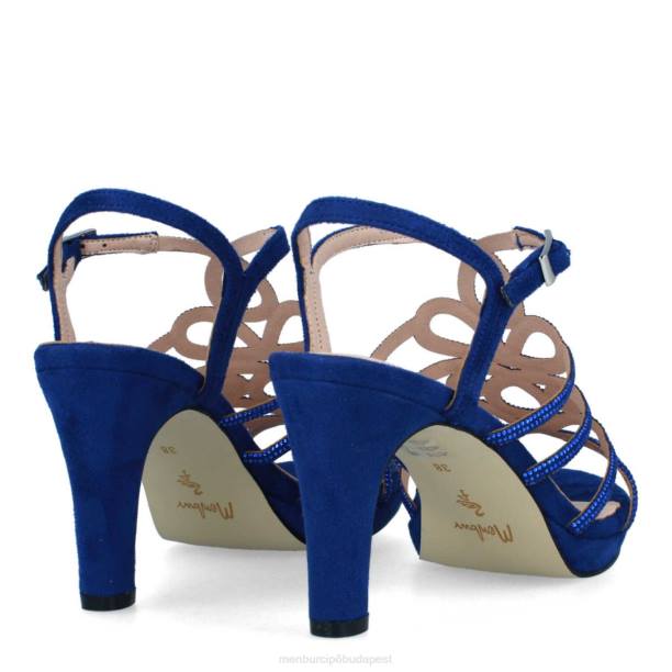 solferino azul medio Menbur nők alkalmi elegáns cipő 242F3308