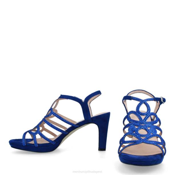 solferino azul medio Menbur nők alkalmi elegáns cipő 242F3308