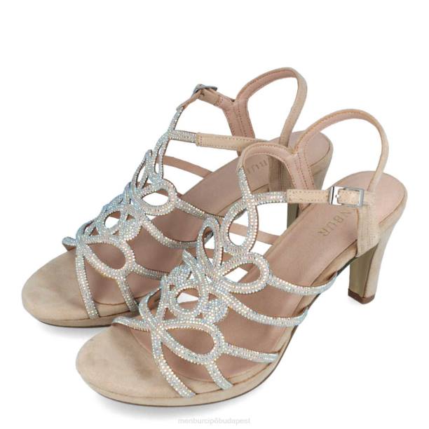 solferino bézs Menbur nők alkalmi elegáns cipő 242F3307