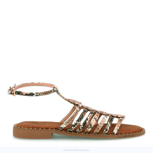 strandfürdő bézs Menbur nők alkalmi elegáns cipő 242F3169