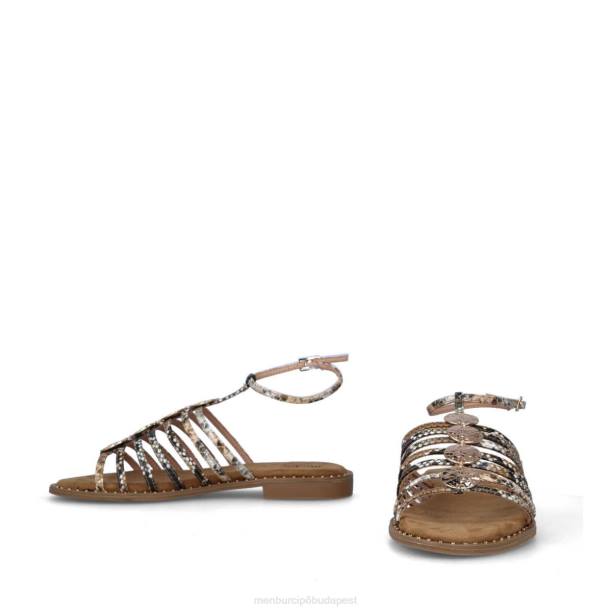 strandfürdő bézs Menbur nők alkalmi elegáns cipő 242F3169
