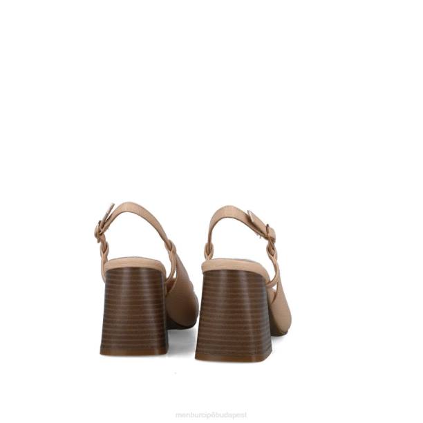 szextánok bézs Menbur nők alkalmi elegáns cipő 242F3470