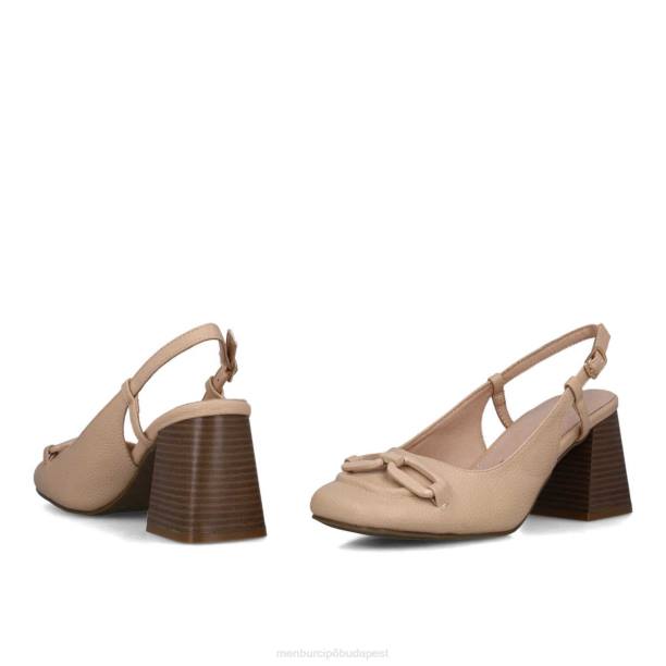 szextánok bézs Menbur nők alkalmi elegáns cipő 242F3470