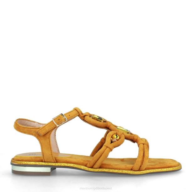 tabi sárga Menbur nők alkalmi elegáns cipő 242F283