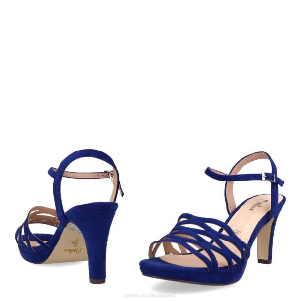 trento azul medio Menbur nők alkalmi elegáns cipő 242F3313