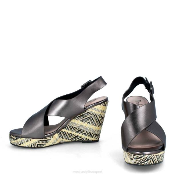 valromina szürke Menbur nők alkalmi elegáns cipő 242F491