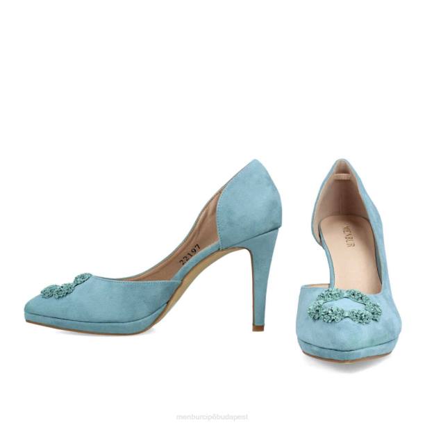 vauzone azul claro Menbur nők alkalmi elegáns cipő 242F386