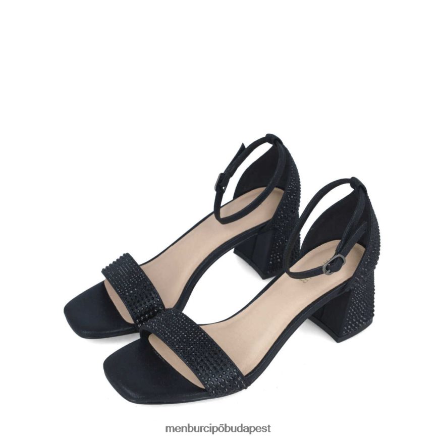 aguamarina fekete nők Menbur közép- és alacsony sarkú 8HTBV5672