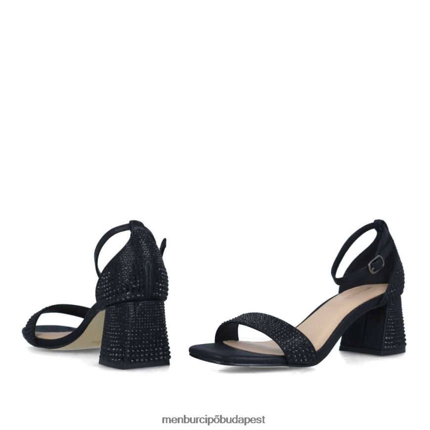 aguamarina fekete nők Menbur közép- és alacsony sarkú 8HTBV5672