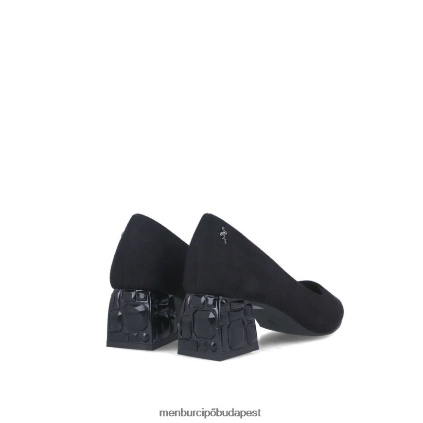 ailanthea fekete nők Menbur közép- és alacsony sarkú 8HTBV5893