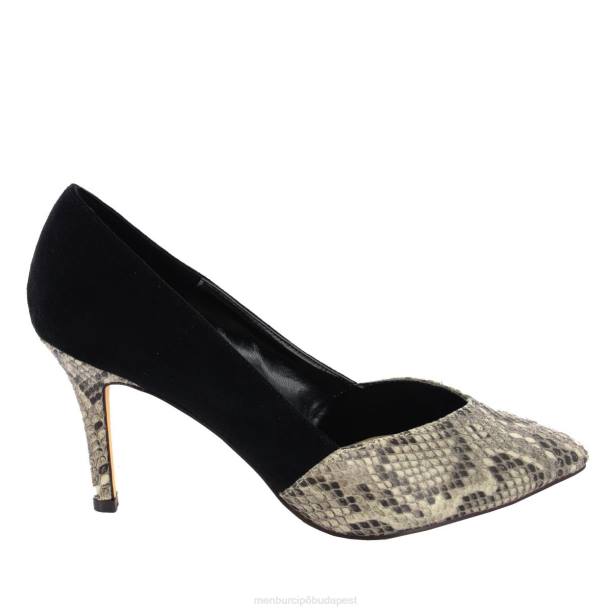 arriate fekete Menbur nők közép- és alacsony sarkú 242F1784