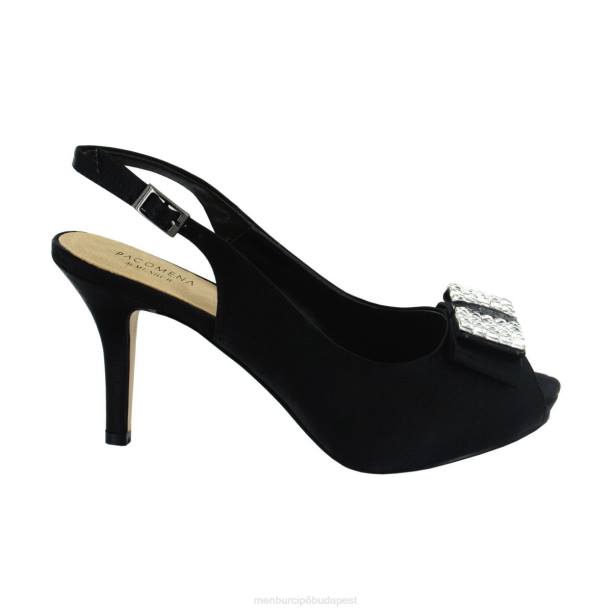 bayacas fekete Menbur nők közép- és alacsony sarkú 242F1772