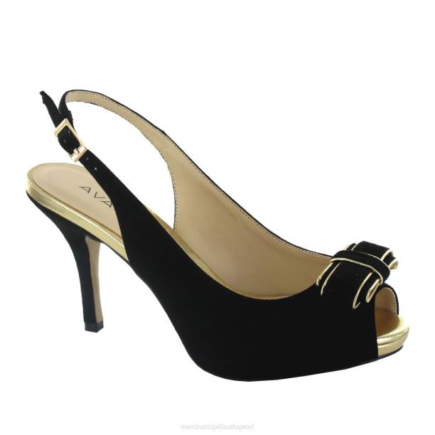 calahonda fekete Menbur nők közép- és alacsony sarkú 242F1773