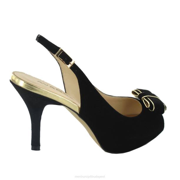 calahonda fekete Menbur nők közép- és alacsony sarkú 242F1773