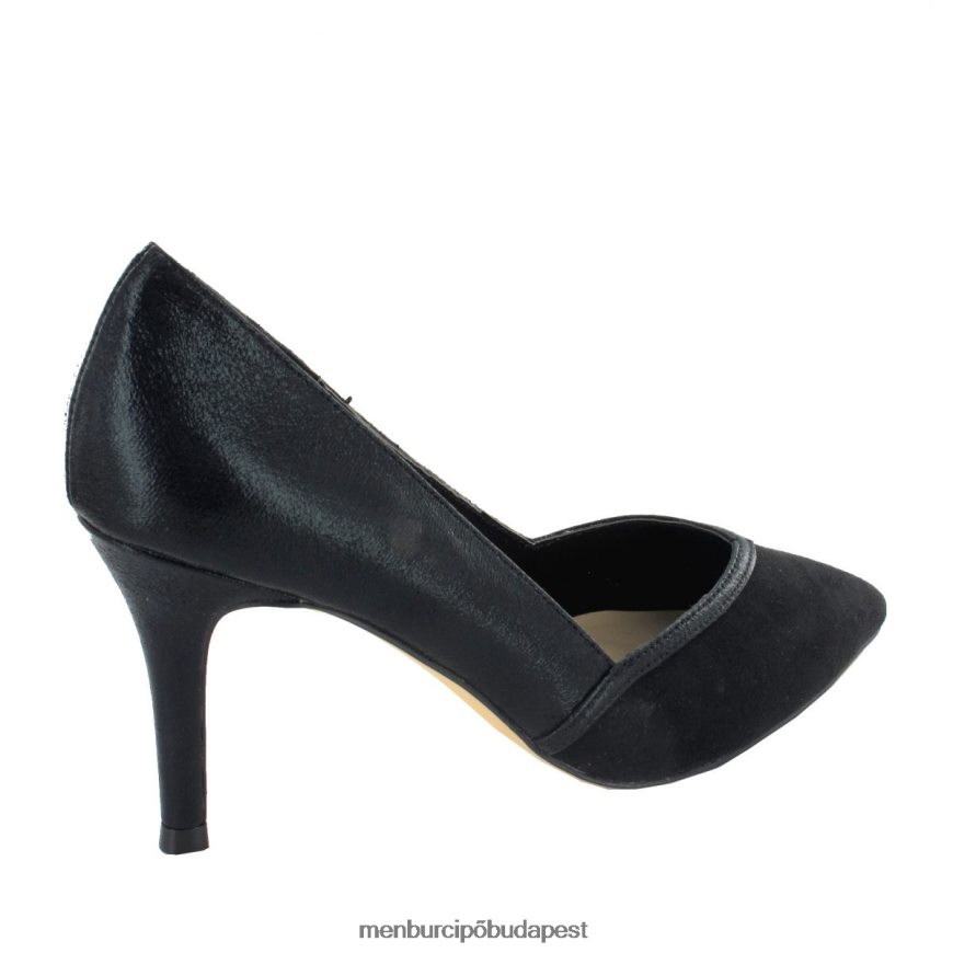 estepona fekete nők Menbur közép- és alacsony sarkú 8HTBV6018