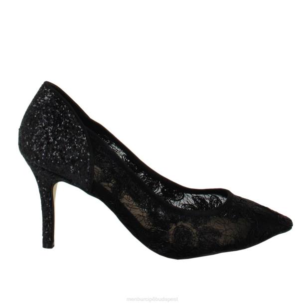 fabre fekete Menbur nők közép- és alacsony sarkú 242F1762