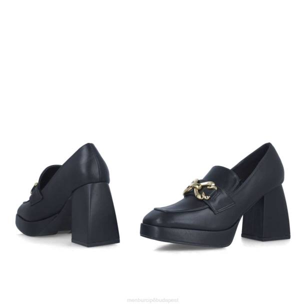 jaspe fekete Menbur nők közép- és alacsony sarkú 242F1628