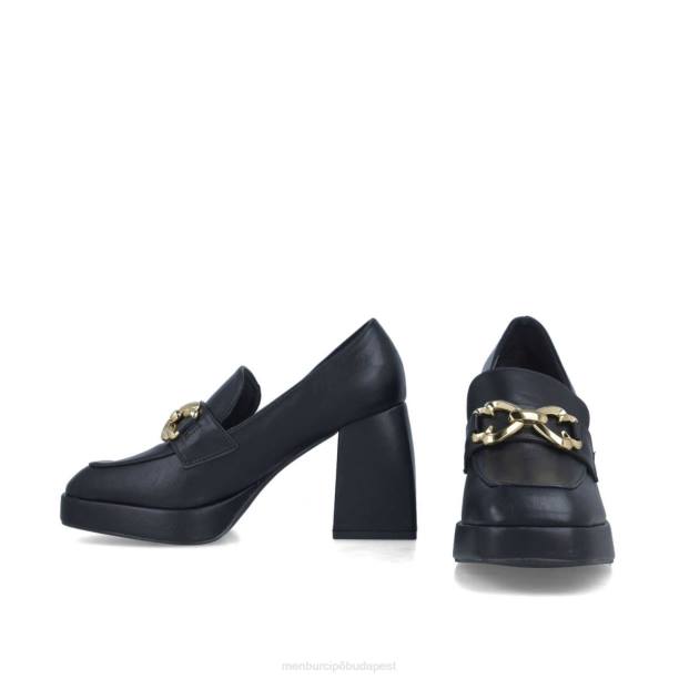 jaspe fekete Menbur nők közép- és alacsony sarkú 242F1628