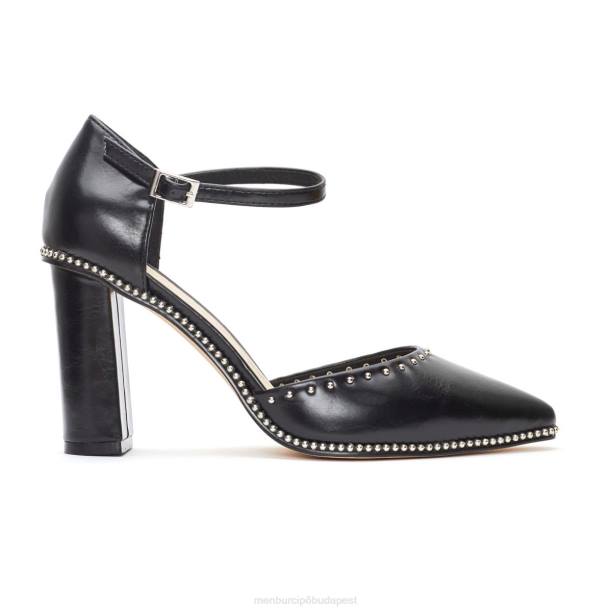lesis fekete Menbur nők közép- és alacsony sarkú 242F1868