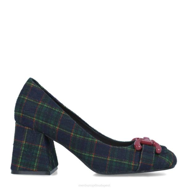 morganita sötétkék Menbur nők közép- és alacsony sarkú 242F1634