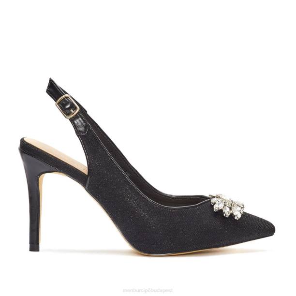 pezzea fekete Menbur nők közép- és alacsony sarkú 242F1818