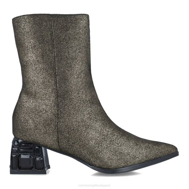 pietersita fekete Menbur nők közép- és alacsony sarkú 242F1629