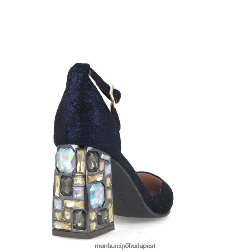 pietersita sötétkék nők Menbur közép- és alacsony sarkú 8HTBV5704