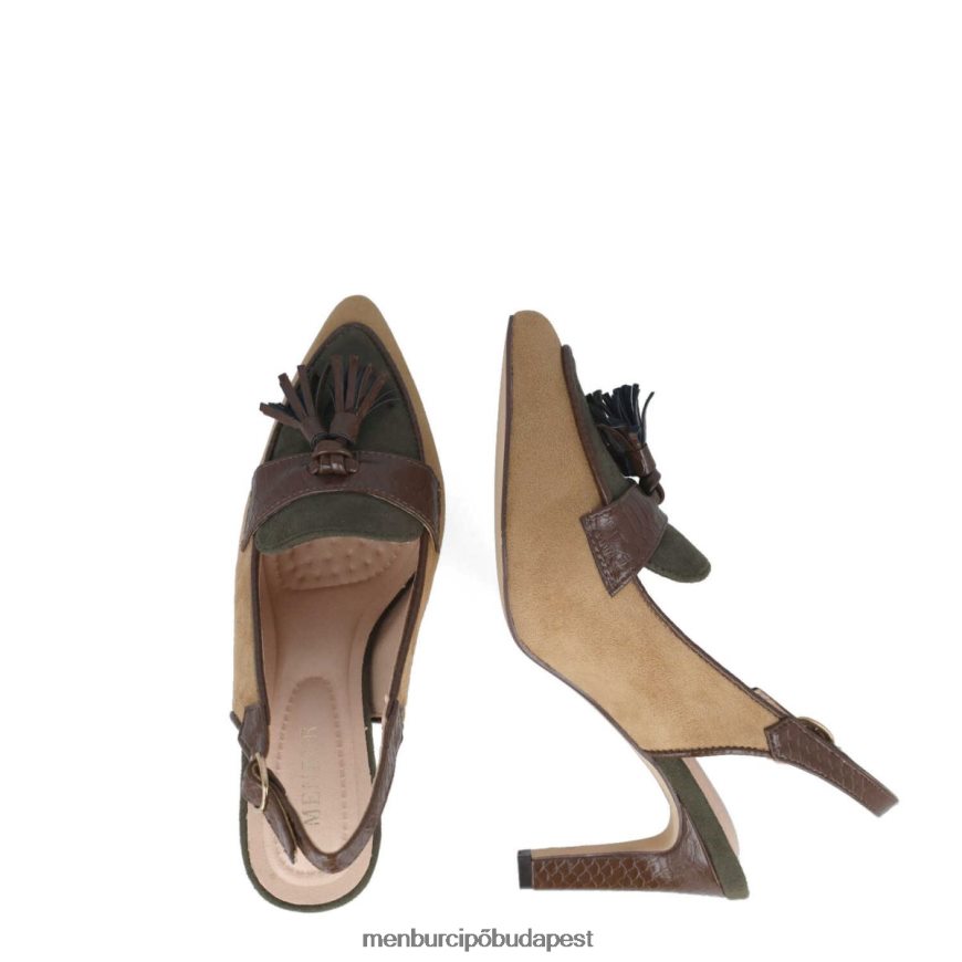 selenita bézs nők Menbur közép- és alacsony sarkú 8HTBV5708