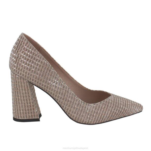 spinoso bézs Menbur nők közép- és alacsony sarkú 242F2171