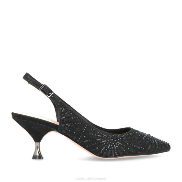 szolbiál 2 fekete Menbur nők közép- és alacsony sarkú 242F2155