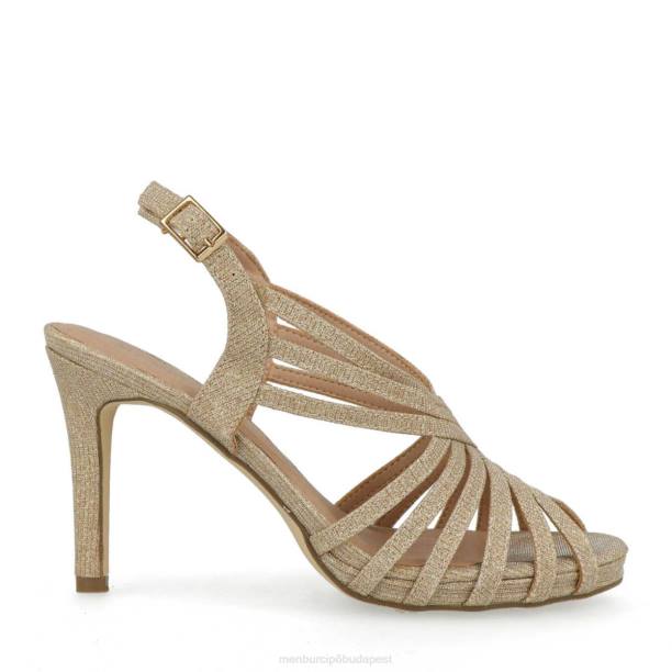 sztrepeto bézs Menbur nők közép- és alacsony sarkú 242F2173