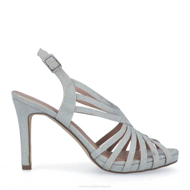 sztrepeto ezüst Menbur nők közép- és alacsony sarkú 242F2172