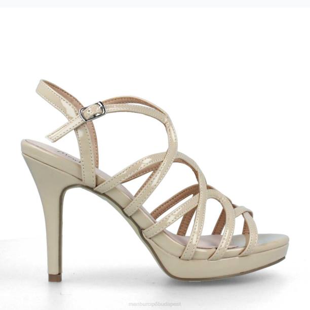 tarsia bézs Menbur nők közép- és alacsony sarkú 242F1942