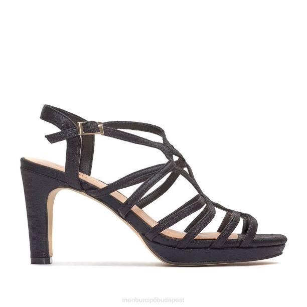umbri fekete Menbur nők közép- és alacsony sarkú 242F2071