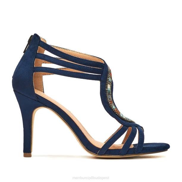 vallonga sötétkék Menbur nők közép- és alacsony sarkú 242F1918