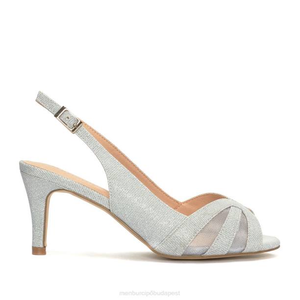 vallonto ezüst Menbur nők közép- és alacsony sarkú 242F2022