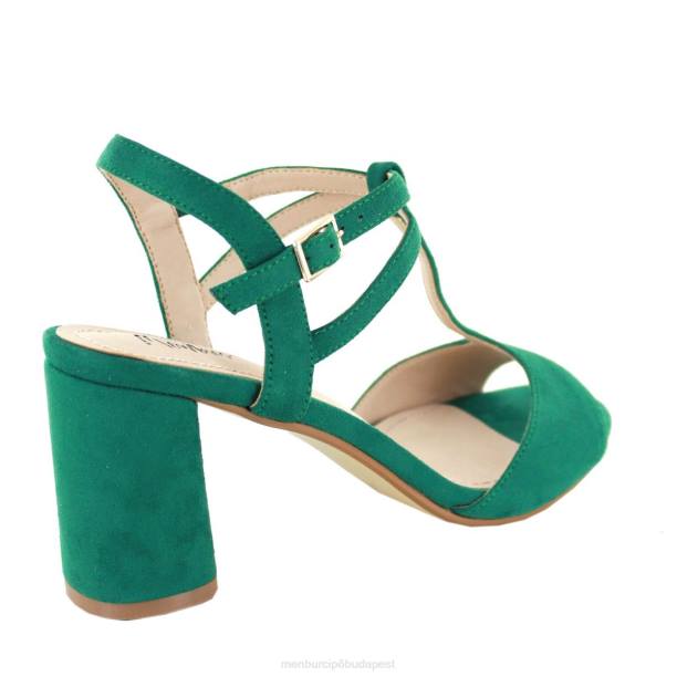 villamare zöld Menbur nők közép- és alacsony sarkú 242F2044