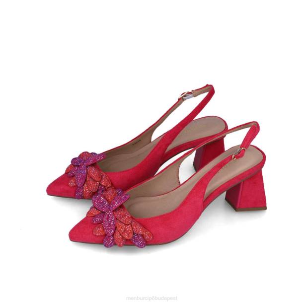 volánok rózsaszín Menbur nők közép- és alacsony sarkú 242F1594