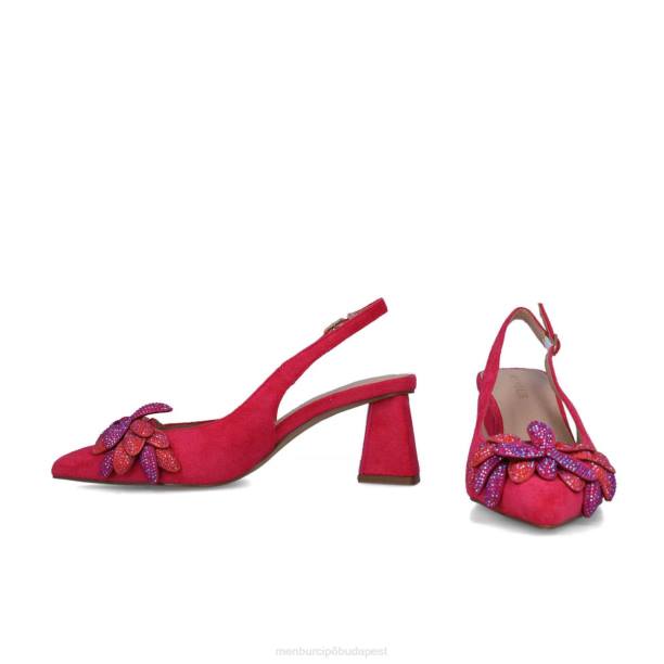 volánok rózsaszín Menbur nők közép- és alacsony sarkú 242F1594