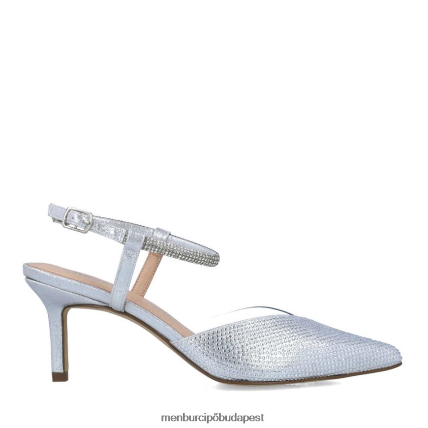 aequitas ezüst nők Menbur magassarkú 8HTBV5033