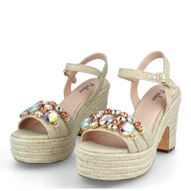 alaplice bézs Menbur nők magassarkú 242F1295