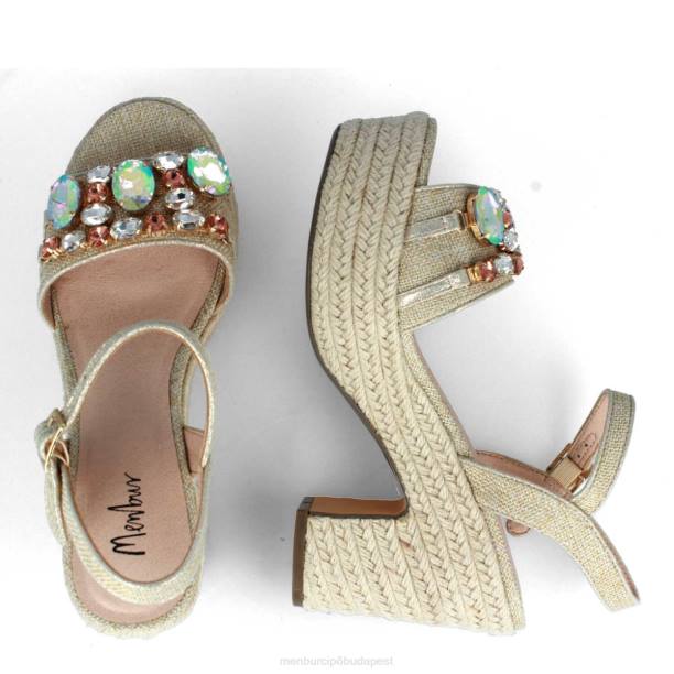 alaplice bézs Menbur nők magassarkú 242F1295